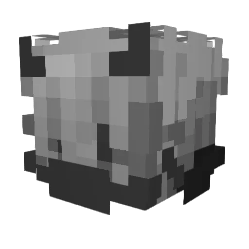 0000grzesiu Minecraft avatar head, 3D render