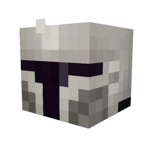 007Fireboy Minecraft avatar head, 3D render
