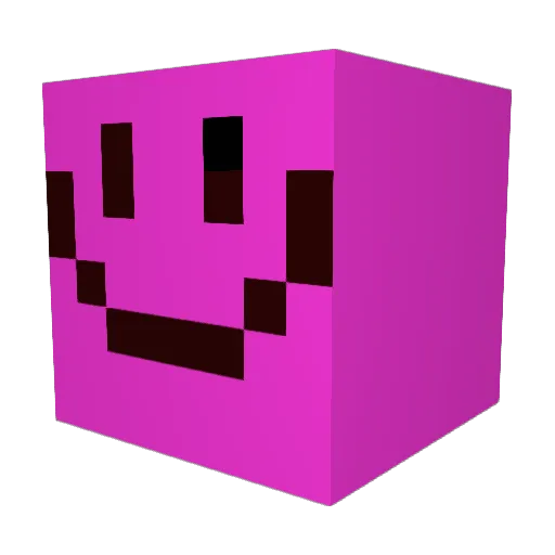 00AP Minecraft avatar head, 3D render