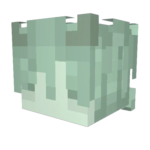 00KIN Minecraft avatar head, 3D render