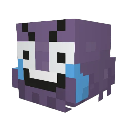 00NiceTea Minecraft avatar head, 3D render