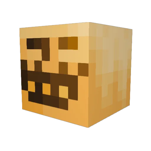 00cz Minecraft avatar head, 3D render