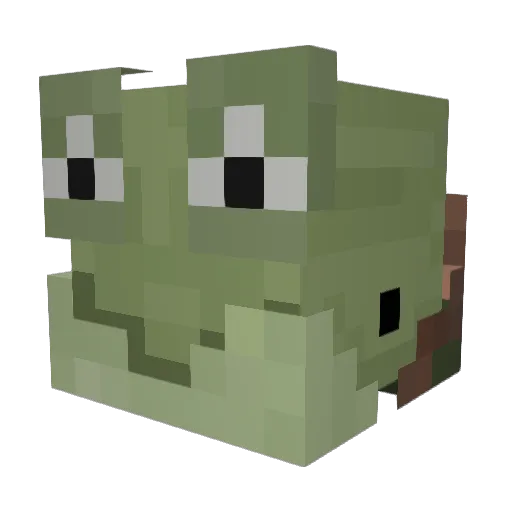 00gway Minecraft avatar head, 3D render