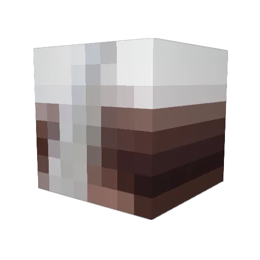 00hLucky Minecraft avatar head, 3D render