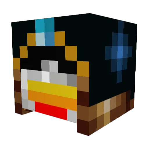 00kenn Minecraft avatar head, 3D render