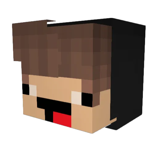 00wow00 Minecraft avatar head, 3D render