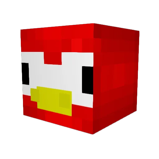 01Lukas Minecraft avatar head, 3D render
