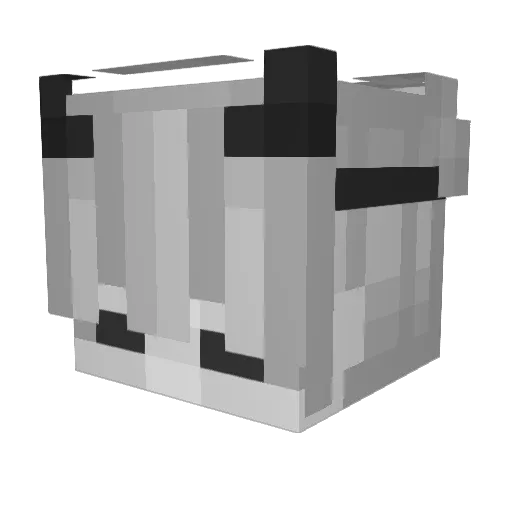 01xNov Minecraft avatar head, 3D render