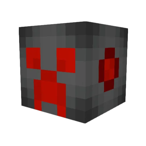 0208Devyl Minecraft avatar head, 3D render