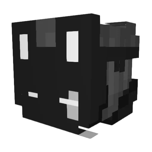 03chr Minecraft avatar head, 3D render