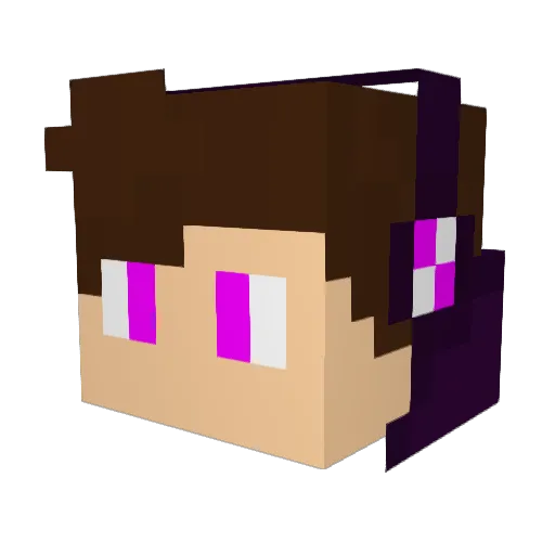 04andrey21 Minecraft avatar head, 3D render