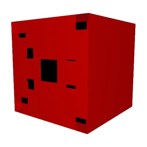 04kahche24 Minecraft avatar head, 3D render