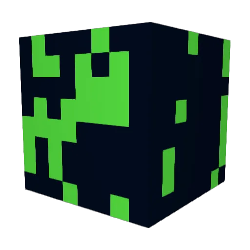 05elfdeeath Minecraft avatar head, 3D render