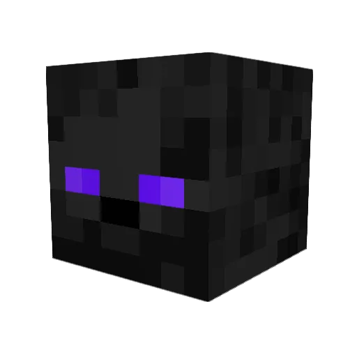 06KMD Minecraft avatar head, 3D render