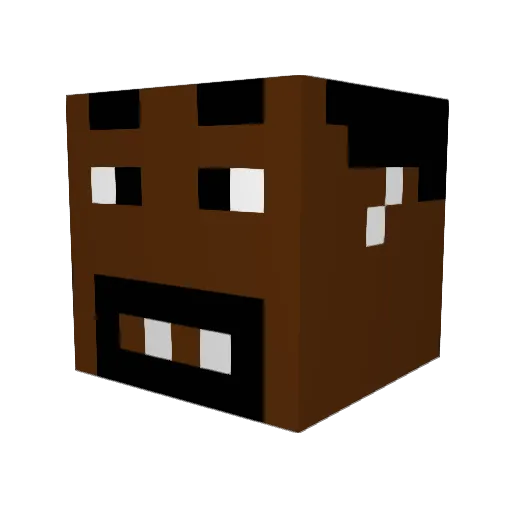 07JAYJAY07 Minecraft avatar head, 3D render