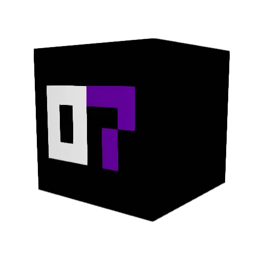 07br Minecraft avatar head, 3D render