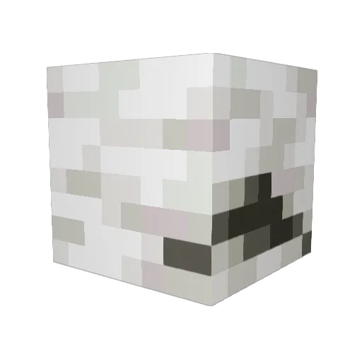 07marceline Minecraft avatar head, 3D render