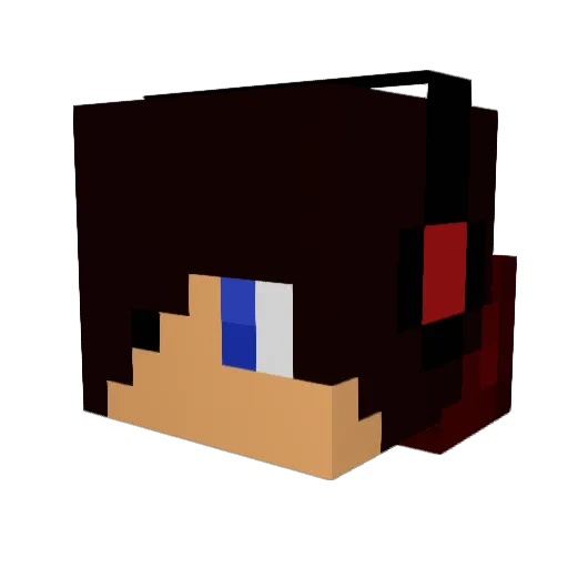 08jakob96 Minecraft avatar head, 3D render