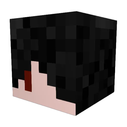 091215 Minecraft avatar head, 3D render
