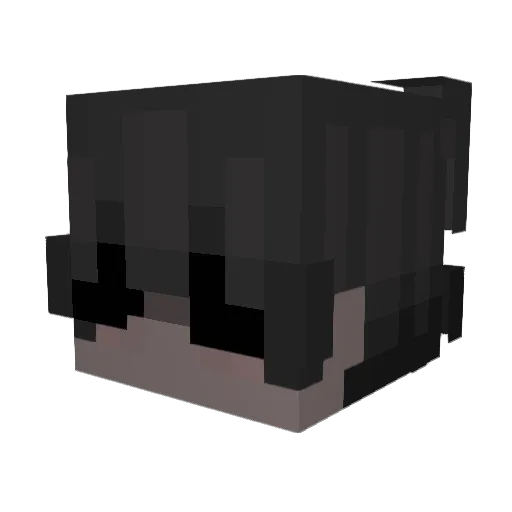 0975346 Minecraft avatar head, 3D render