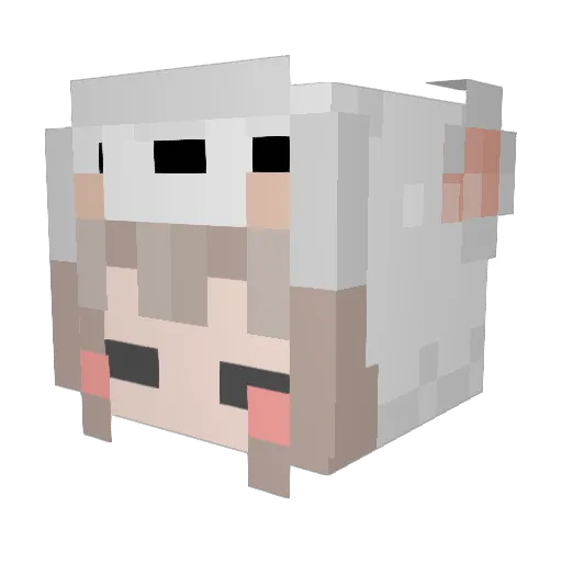 0Beaboe0 Minecraft avatar head, 3D render