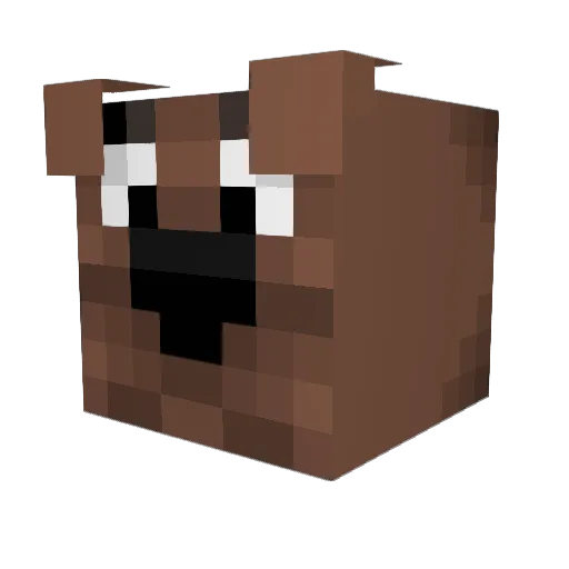 0Big_Chungus0 Minecraft avatar head, 3D render