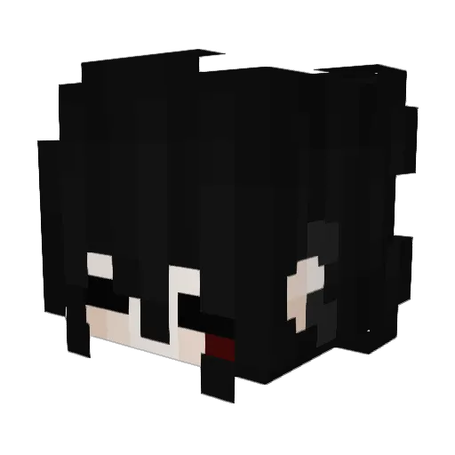 0Bumble_Bee0 Minecraft avatar head, 3D render