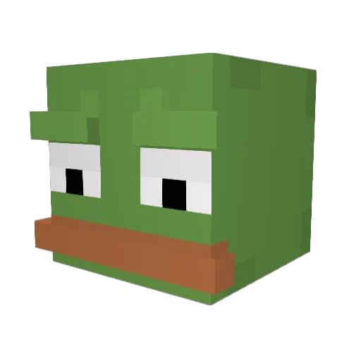 0CiCiKush0 Minecraft avatar head, 3D render