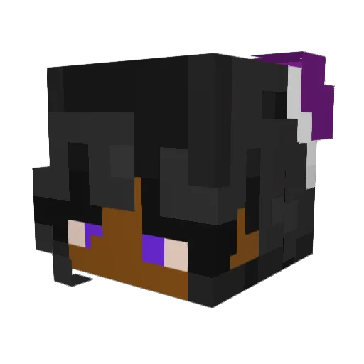 0Creamy0 Minecraft avatar head, 3D render