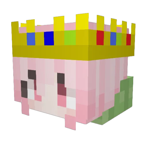 0Creeper_N0 Minecraft avatar head, 3D render