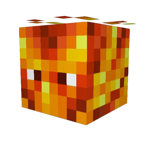 0DarkSouls0 Minecraft avatar head, 3D render