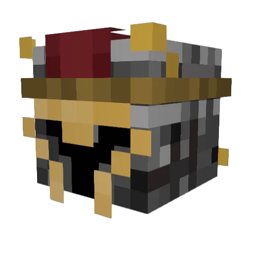 0Dog08 Minecraft avatar head, 3D render