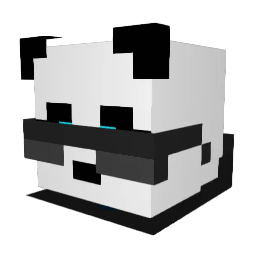 0Error00 Minecraft avatar head, 3D render