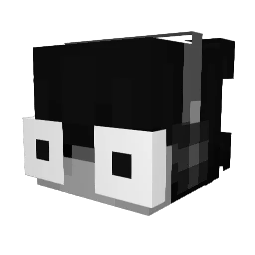 0HAISE0 Minecraft avatar head, 3D render