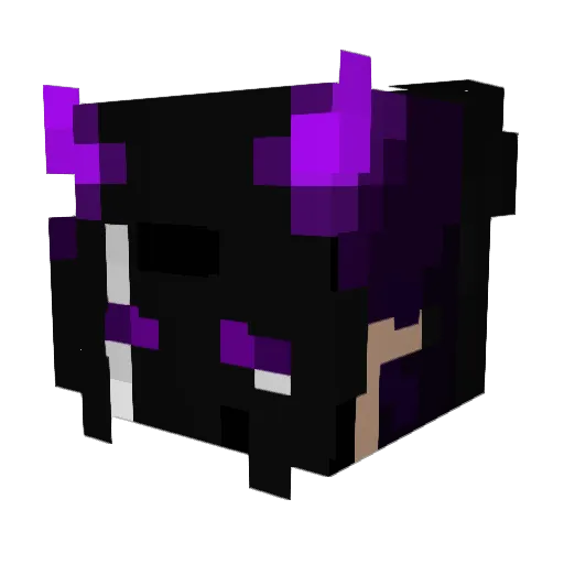0IHSAN0 Minecraft avatar head, 3D render
