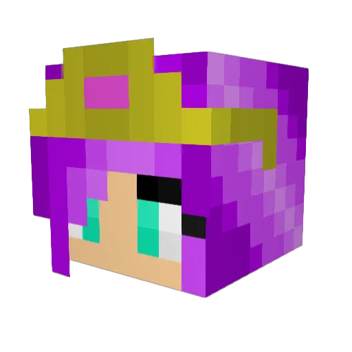 0Junkbot149 Minecraft avatar head, 3D render