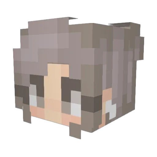 0Kabbage0 Minecraft avatar head, 3D render