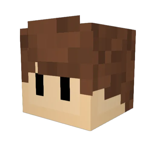0Kamro0 Minecraft avatar head, 3D render