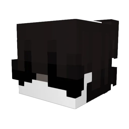 0Lao Minecraft avatar head, 3D render