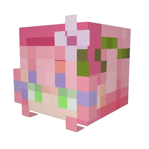 0Lizzard0 Minecraft avatar head, 3D render