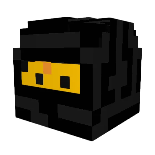 0Macattack0 Minecraft avatar head, 3D render