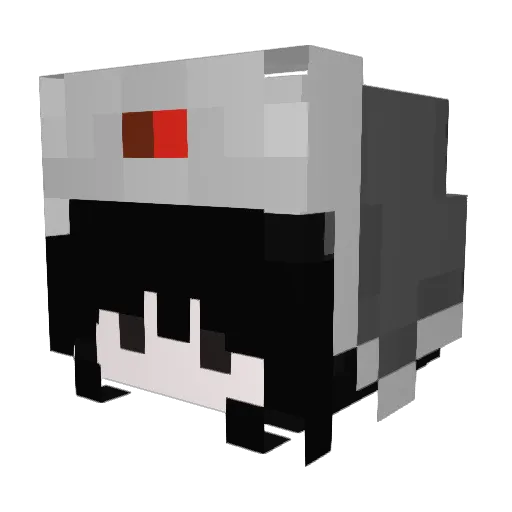 0Moxito0 Minecraft avatar head, 3D render