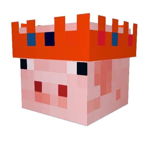 0NanoTec0 Minecraft avatar head, 3D render