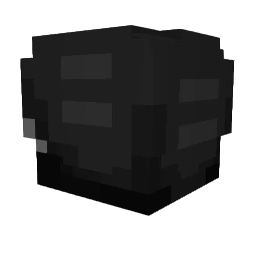 0Ponyo Minecraft avatar head, 3D render