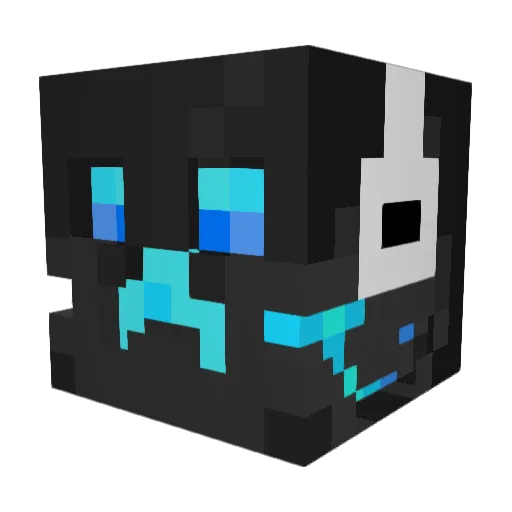 0Raphaelle0 Minecraft avatar head, 3D render