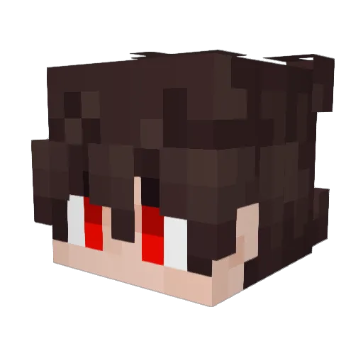 0Reddex0 Minecraft avatar head, 3D render