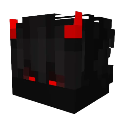0RymShadow0 Minecraft avatar head, 3D render