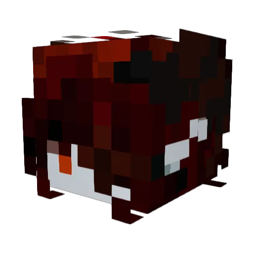 0Spookie0 Minecraft avatar head, 3D render