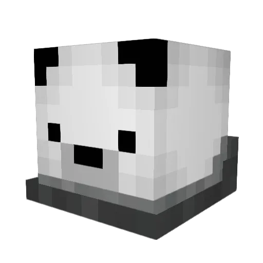 0Tina0 Minecraft avatar head, 3D render