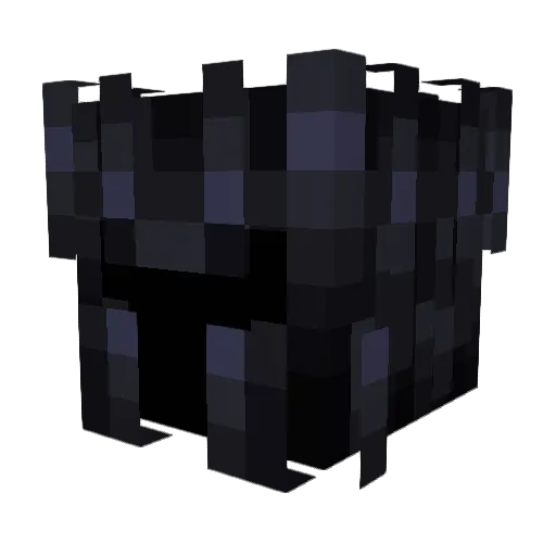 0Twix Minecraft avatar head, 3D render